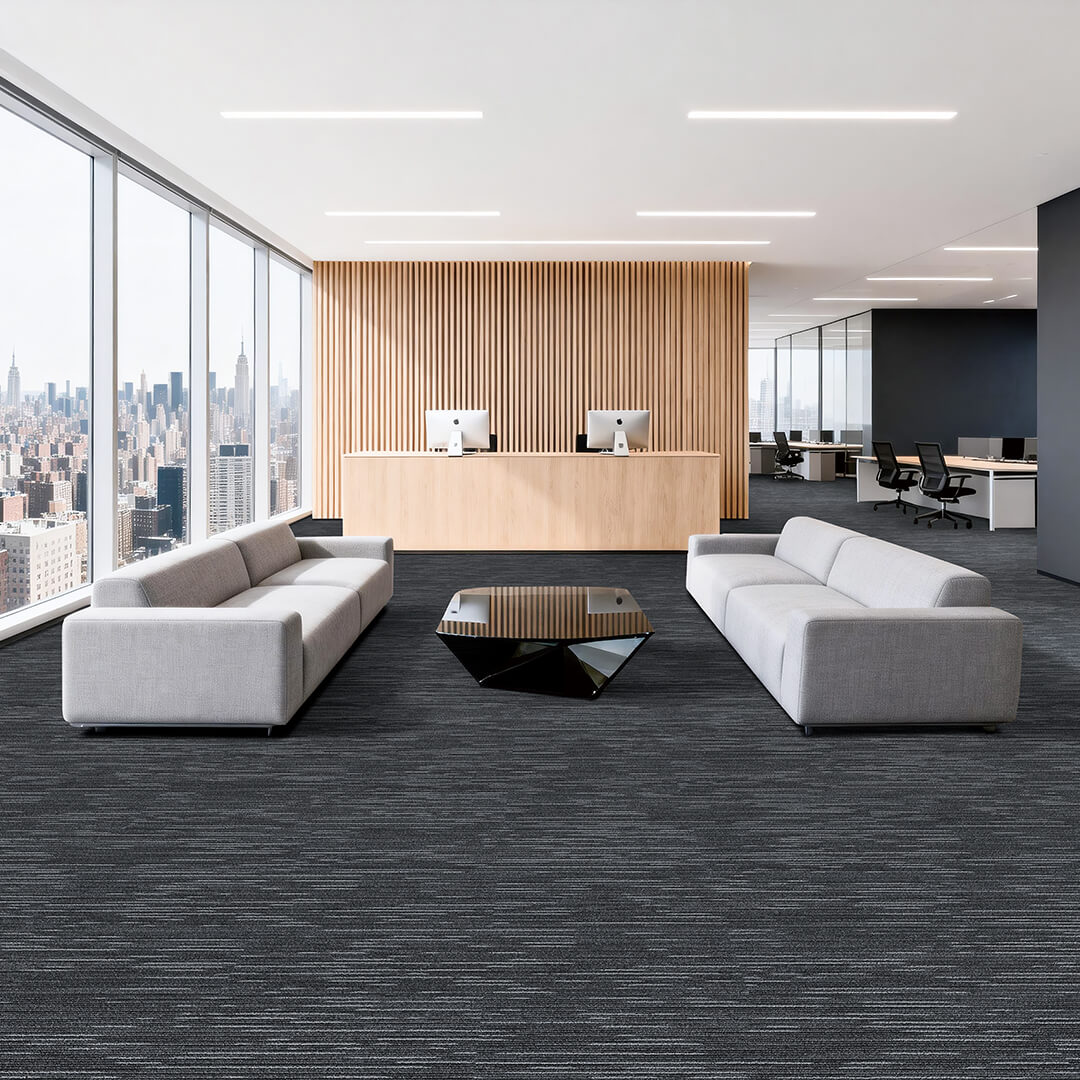 T825 Drizzle | Tuntex Carpet Tiles - Comfort for Commercial Spaces